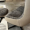 Mecam Gilbert DV8 fauteuil in stof met voetbank/poef - 5